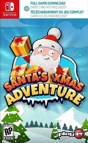 Santa's Xmas Adventure Box Art