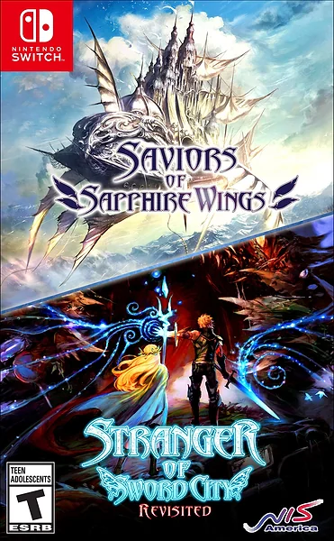 Saviors of Sapphire Wings + Stranger of Sword City Revisited box art