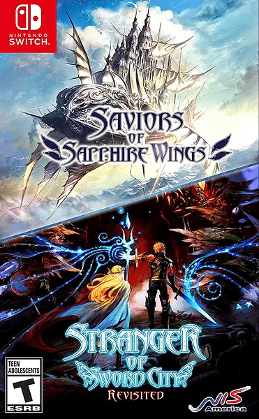 Saviors of Sapphire Wings + Stranger of Sword City Revisited Box Art