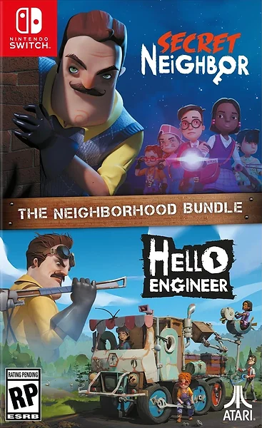 Secret Neighbor + Hello Engineer: The Neighborhood Bundle Box Art