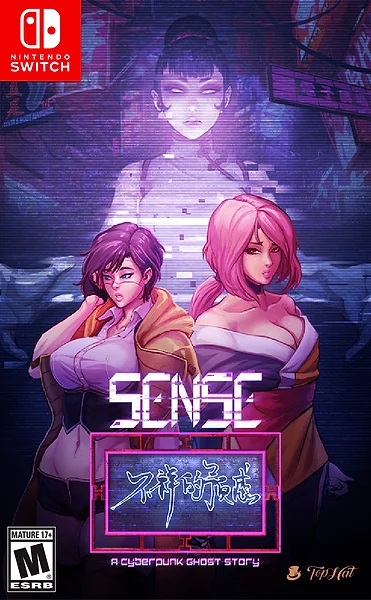 Sense: A Cyberpunk Ghost Story box art