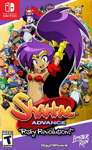 Shantae Advance: Risky Revolution box art