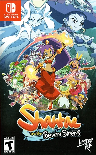 Shantae and the Seven Sirens box art