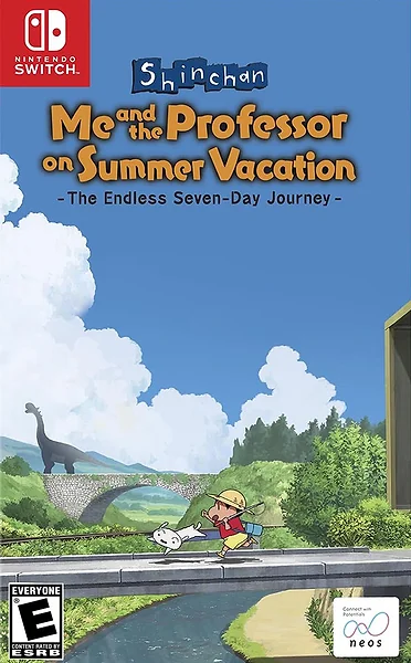 Shin chan: Me and the Professor on Summer Vacation box art