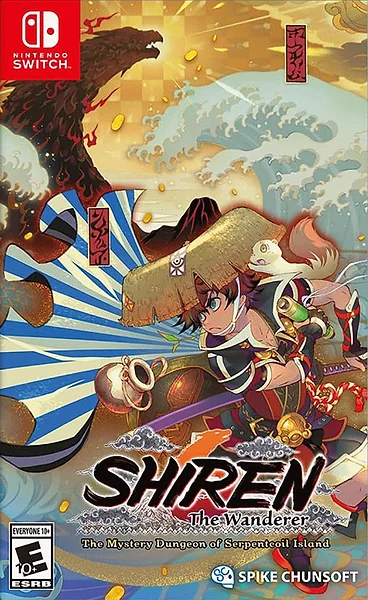 Shiren the Wanderer: The Mystery Dungeon of Serpentcoil Island box art