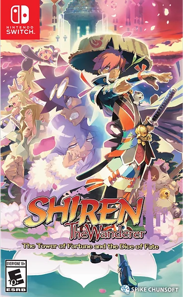 Shiren the Wanderer: The Tower of Fortune and the Dice of Fate box art
