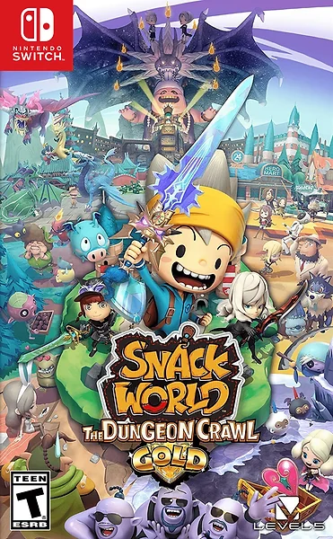 Snack World: The Dungeon Crawl - Gold Box Art