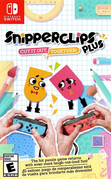 Snipperclips Plus: Cut it out, together! Box Art