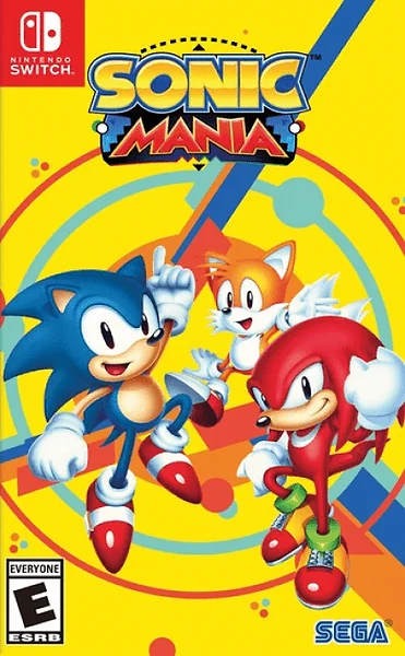 Sonic Mania box art