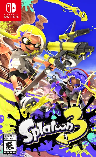 Splatoon 3 box art