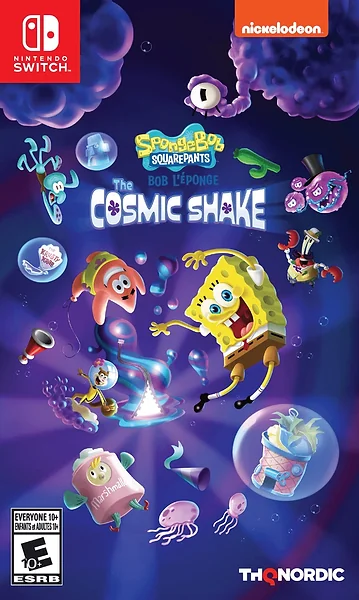 SpongeBob SquarePants: The Cosmic Shake box art