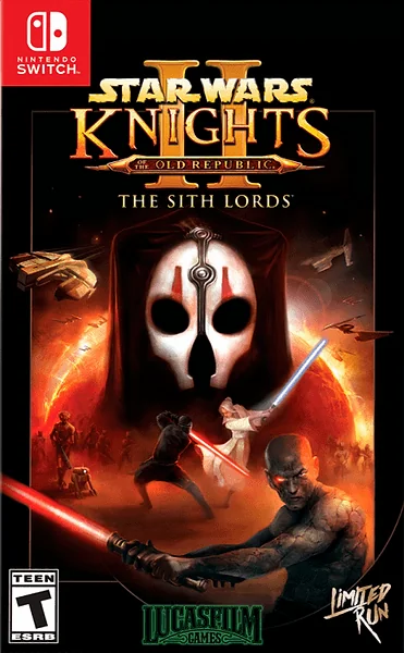 Star Wars: Knights of the Old Republic II: The Sith Lords Box Art