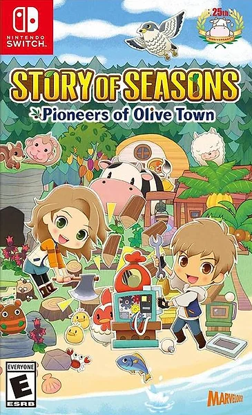 Story of Seasons: Pioneers of Olive Town box art