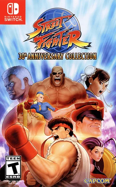 Street Fighter 30th Anniversary Collection Box Art