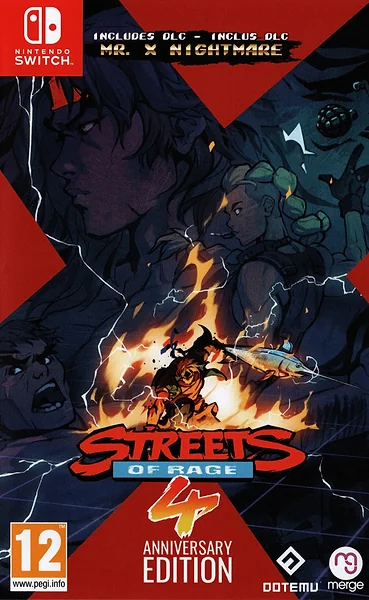 Streets of Rage 4 box art