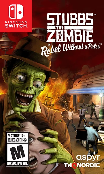 Stubbs the Zombie in Rebel Without a Pulse Box Art
