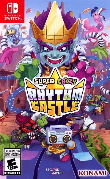Super Crazy Rhythm Castle Box Art
