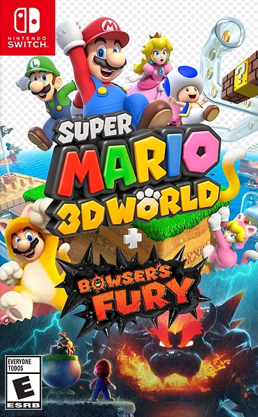 Super Mario 3D World + Bowser's Fury box art