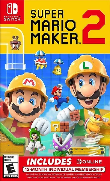 Super Mario Maker 2 box art