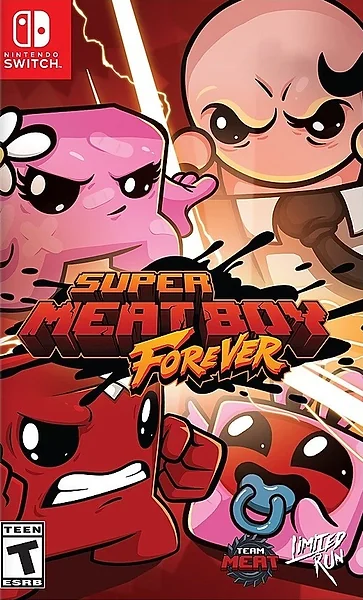 Super Meat Boy Forever box art