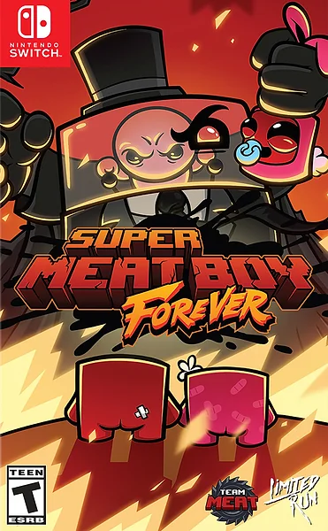 Super Meat Boy Forever box art