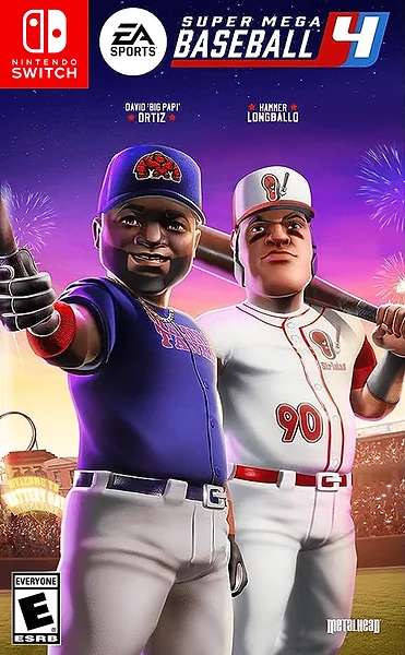 Super Mega Baseball 4 Box Art