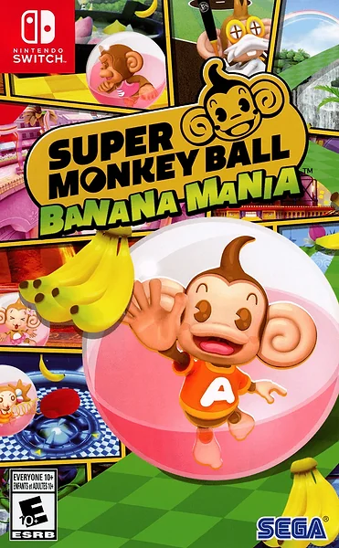 Super Monkey Ball Banana Mania Box Art