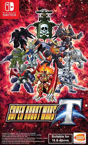 Super Robot Wars T Box Art
