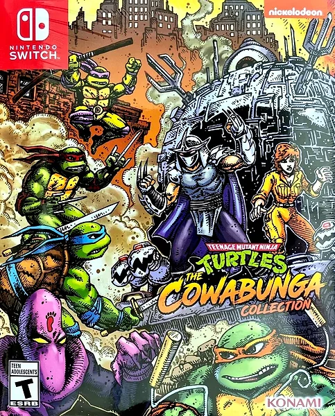 Teenage Mutant Ninja Turtles: The Cowabunga Collection box art