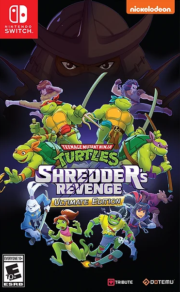 Teenage Mutant Ninja Turtles: Shredder's Revenge box art
