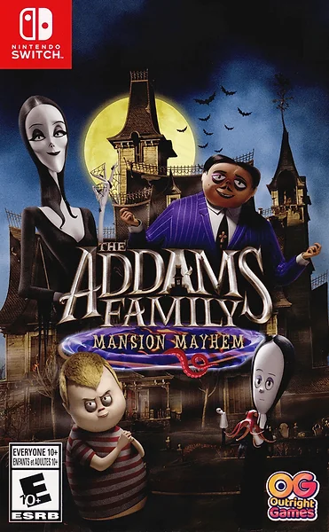 Addams Family: Mansion Mayhem box art