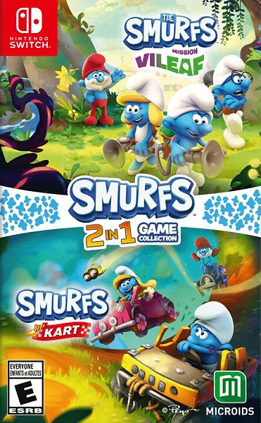 Smurfs: 2 in 1 Game Collection box art