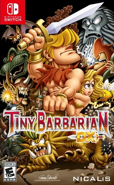 Tiny Barbarian DX Box Art