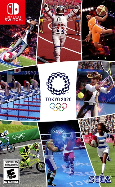 Olympic Games Tokyo 2020: The Official Video Game Box Art