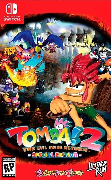 Tomba! 2: The Evil Swine Return box art