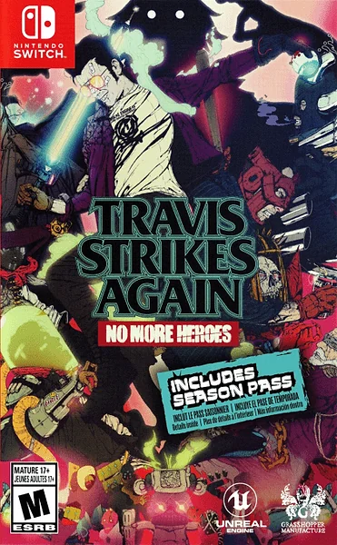 Travis Strikes Again: No More Heroes Box Art