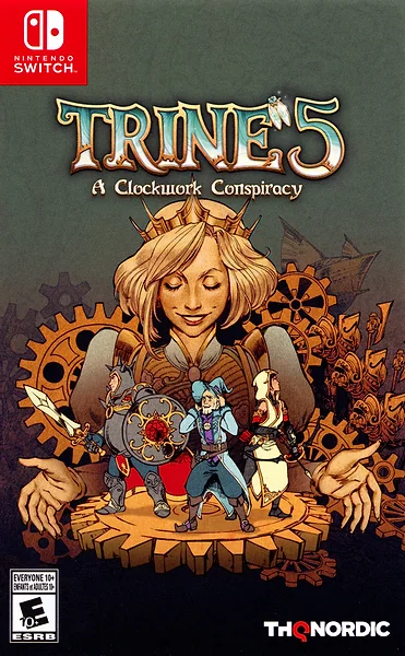 Trine 5: A Clockwork Conspiracy Box Art
