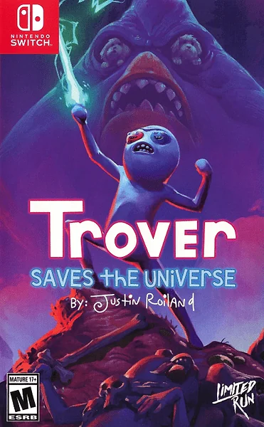 Trover Saves the Universe box art