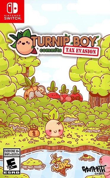 Turnip Boy Commits Tax Evasion Box Art