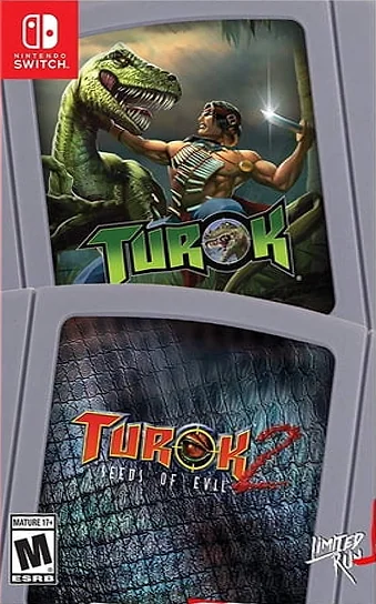 Turok & Turok 2: Double Pack box art