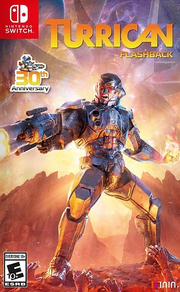 Turrican Flashback Box Art