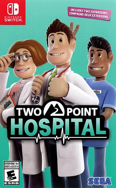 Two Point Hospital Box Art