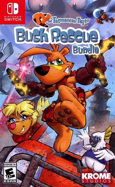 TY the Tasmanian Tiger HD: Bush Rescue Bundle Box Art
