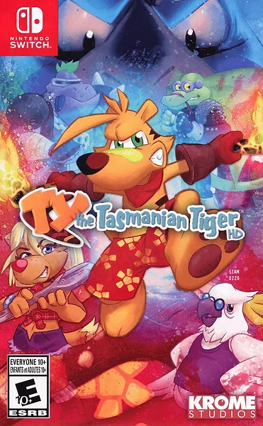 Ty the Tasmanian Tiger HD box art