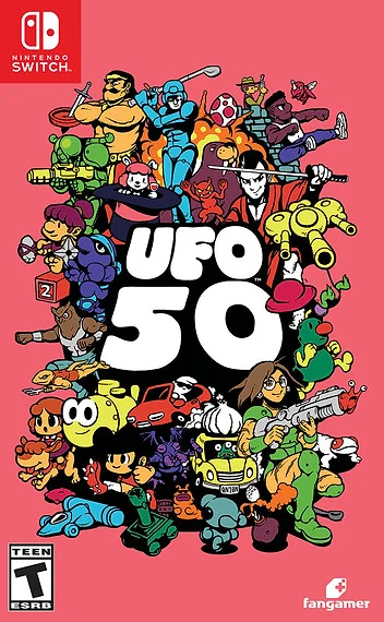 UFO 50 Box Art