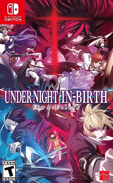 Under Night In-Birth II Sys:Celes box art