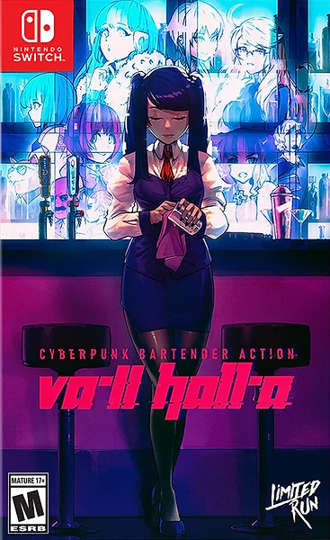 VA-11 HALL-A: Cyberpunk Bartender Action box art