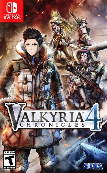 Valkyria Chronicles 4 Box Art