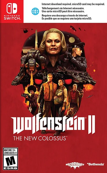Wolfenstein II: The New Colossus box art