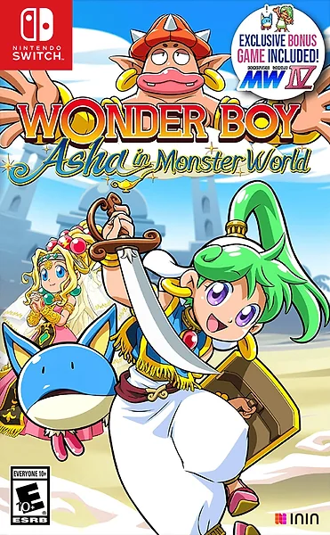 Wonder Boy: Asha in Monster World Box Art
